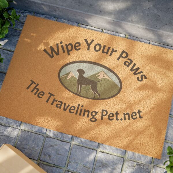 Personalized Doormat for Dog Lovers, Welcome Mat, Pet-Friendly Home Decor, Housewarming Gift, Wipe Your Paws Entrance Rug - Image 4